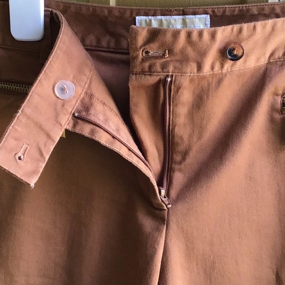 Michael Kors brown shorts-size 14 - Picture 5 of 5